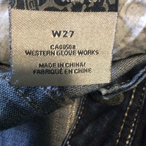 Silver jean Capris - Picture 5 of 6